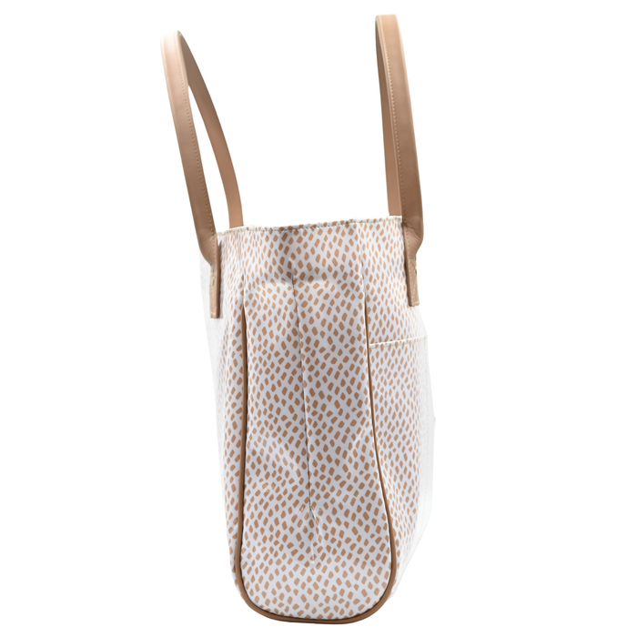 Shopper Bag - Scatter Gold on White