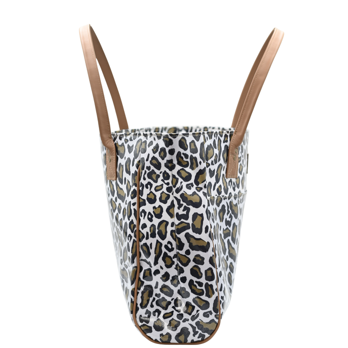 Shopper Bag - Leopard Khaki