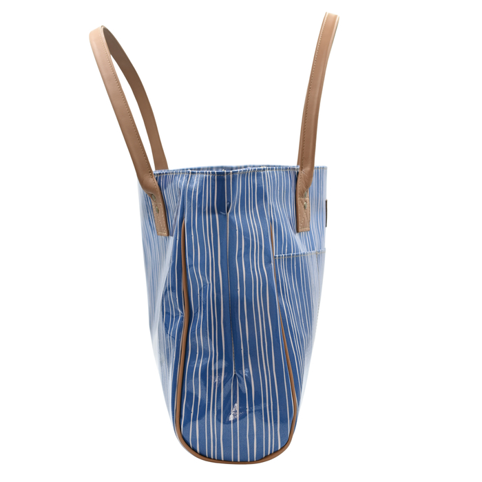 Shopper Bag - Stripe Blue