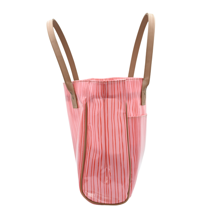 Shopper Bag - Stripe Pink