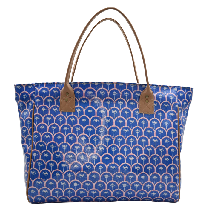Shopper Bag - Palm Blue