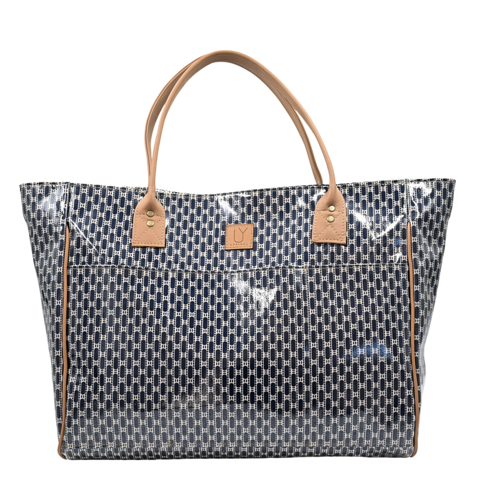 Shopper Bag - African Tweed Navy