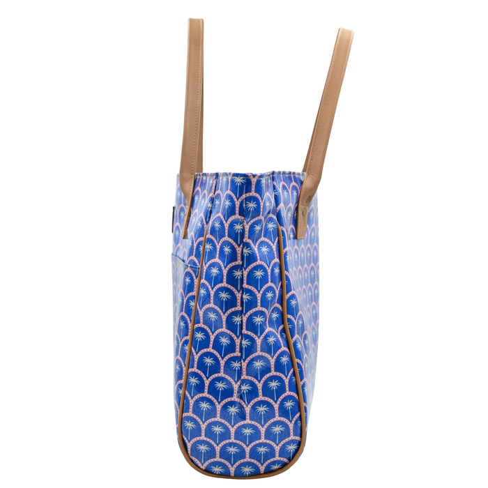 Shopper Bag - Palm Blue
