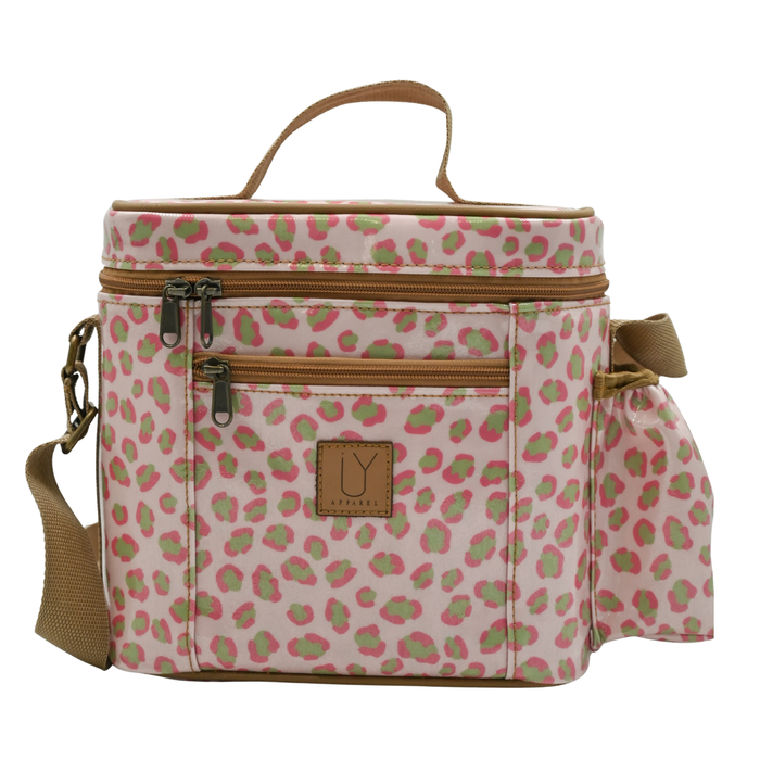 Snakpak Lunch Cooler - Leopard Pink
