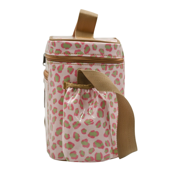 Snakpak Lunch Cooler - Leopard Pink