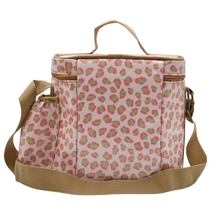 Snakpak Lunch Cooler - Leopard Pink