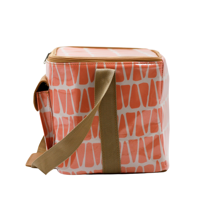 Sam Sling Cooler - Cracked Earth Coral