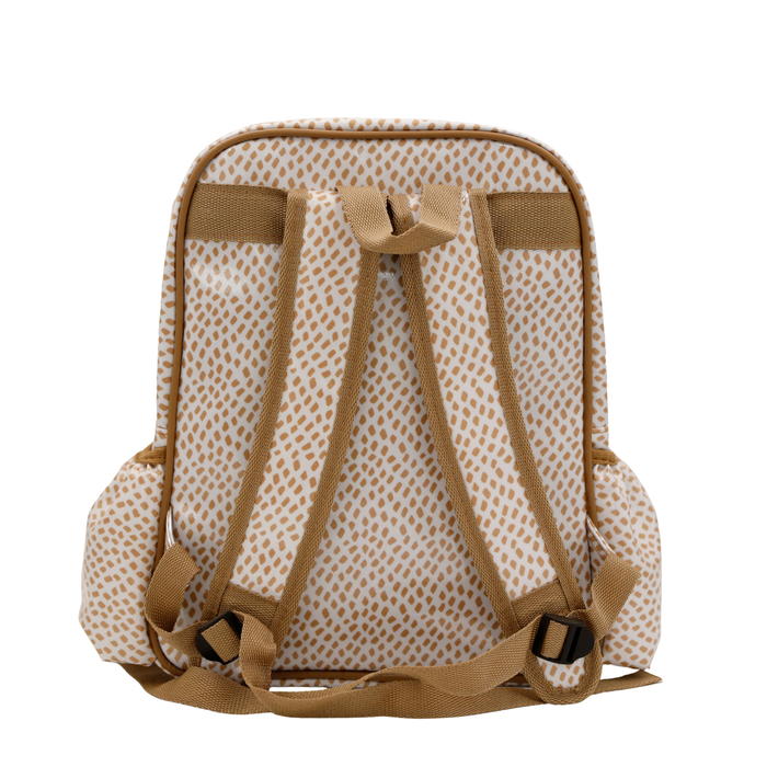 Satchel Scatter gold on white