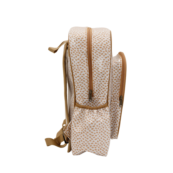 Satchel Scatter gold on white