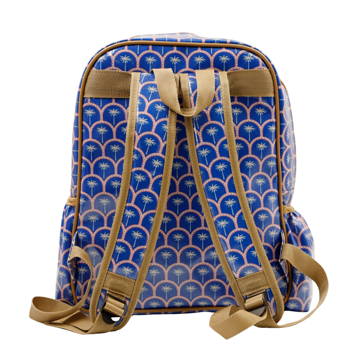 Satchel - Palm Blue