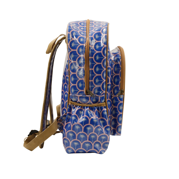 Satchel - Palm Blue