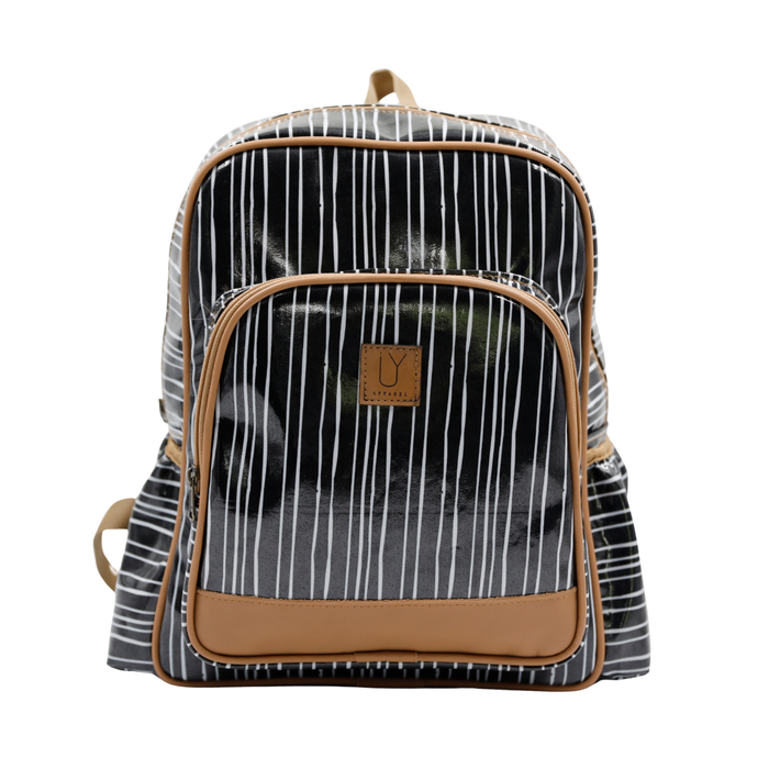 Satchel Stripe Black and White