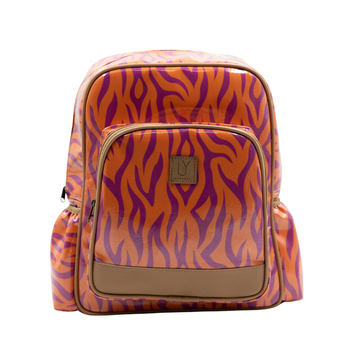 Satchel Tangerine Tiger