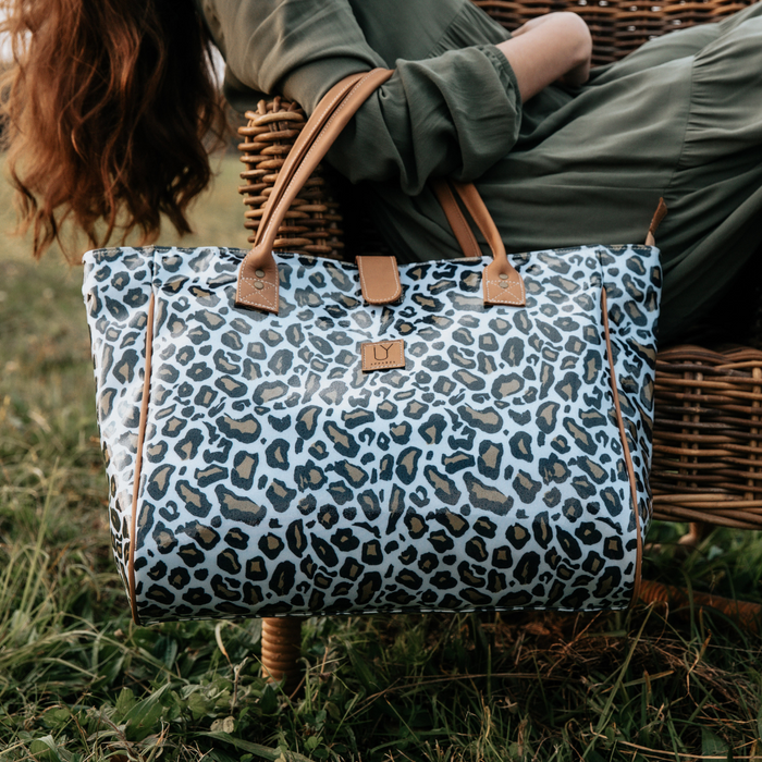 Shopper Bag - Leopard Khaki