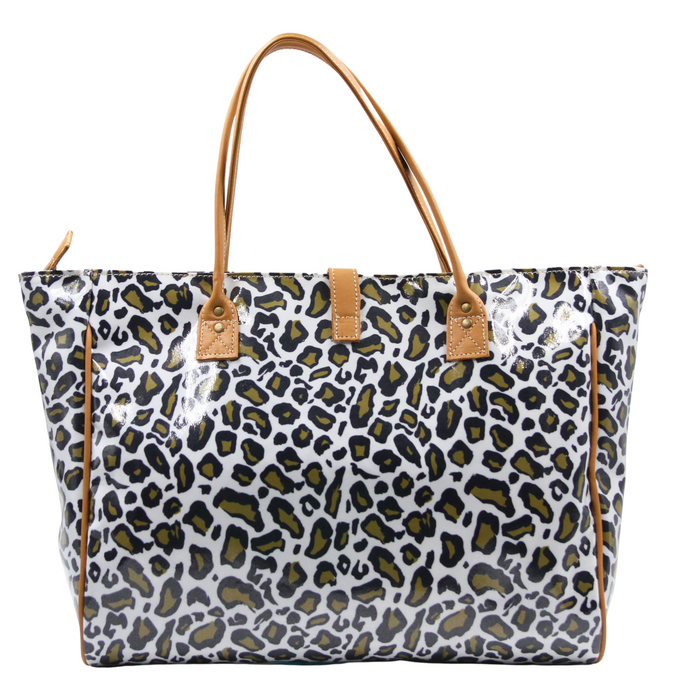 Shopper Bag - Leopard Khaki