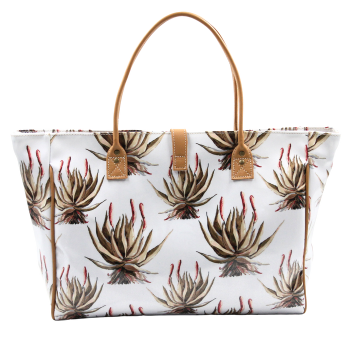 Shopper Bag - White Aloe