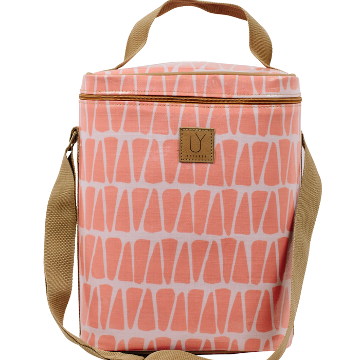 Sling Cooler - Cracked Earth Coral