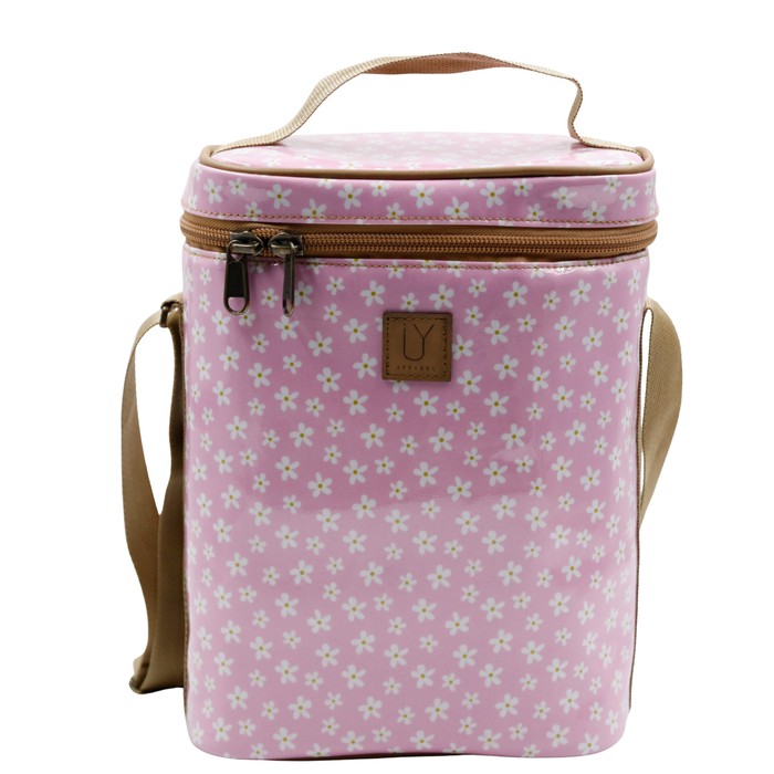 Sling Cooler - Pink Daisy