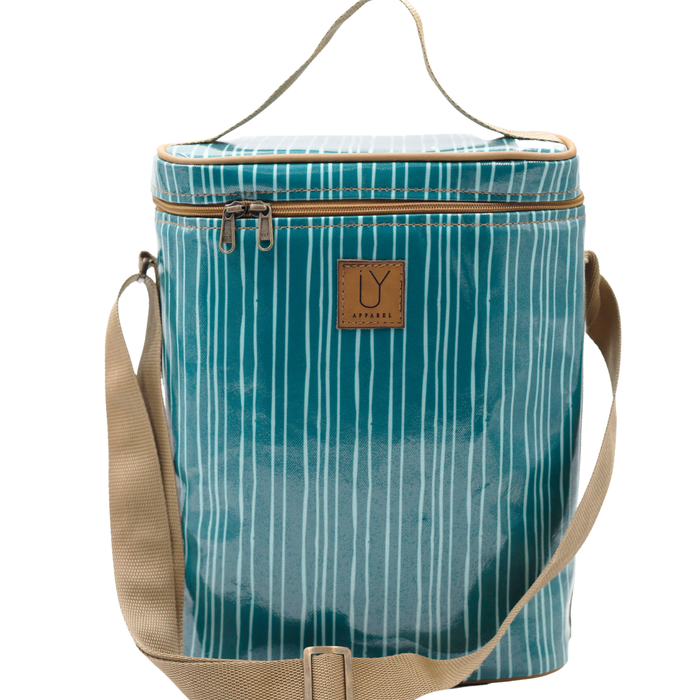 Sling Cooler - Stripe Green