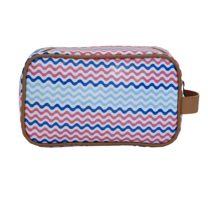Small Toiletry Bag - Waves