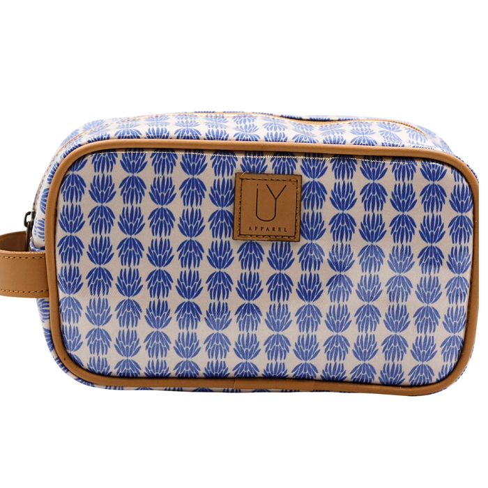 Small Toiletry Bag - Protea Blue