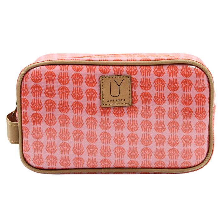 Small Toiletry Bag - Protea Pink