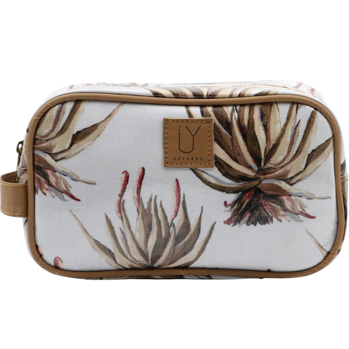 Small Toiletry Bag - White Aloe