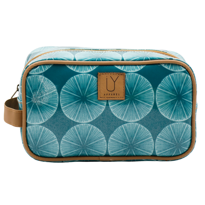 Small Toiletry Bag - Shell Green