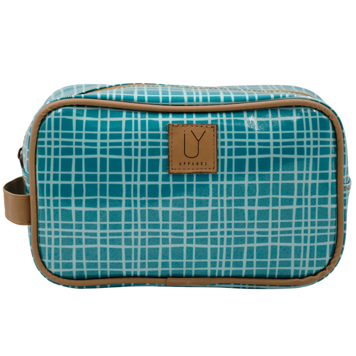 Small Toiletry Bag - Weave Green