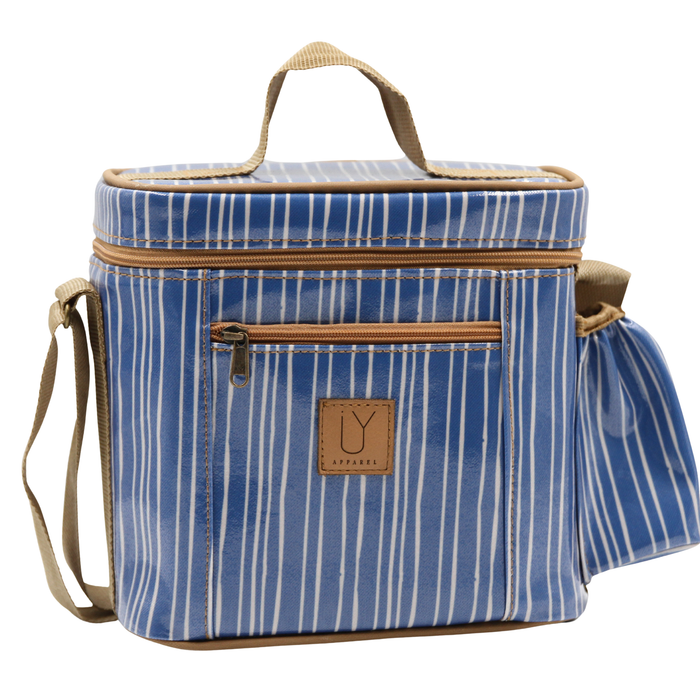 Snakpak Lunch Cooler - Stripe Blue
