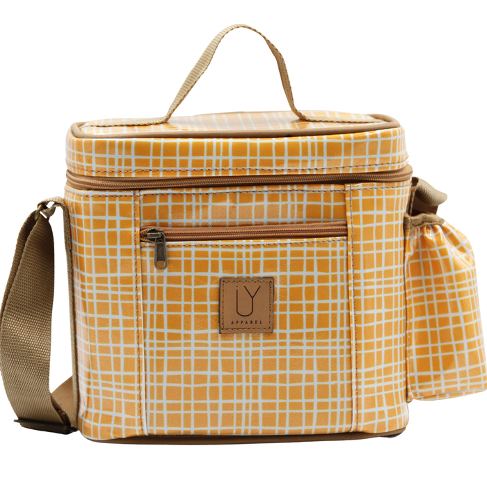 Snakpak Lunch Cooler - Weave Yellow