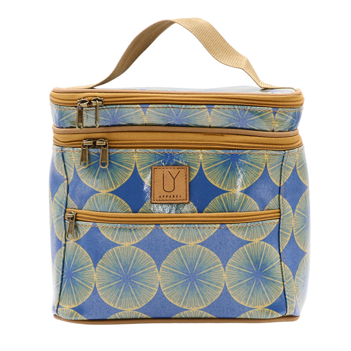 Stand Up Toiletry Bag - Shell Blue