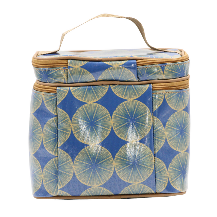 Stand Up Toiletry Bag - Shell Blue