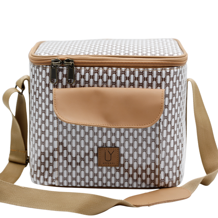 Sam Sling Cooler - African Tweed White