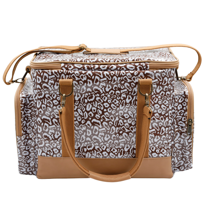 Hard Shell Cooler Box - African Footprint White