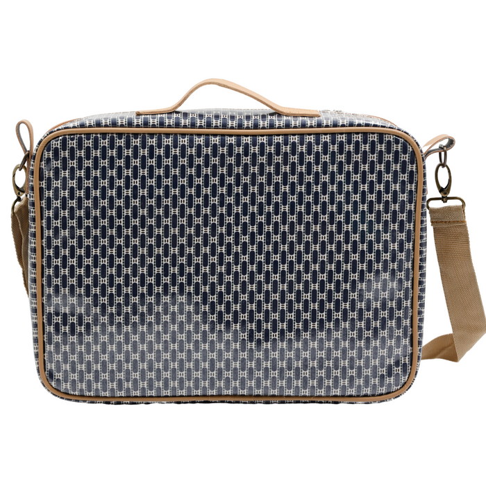 Laptop Bag - African Tweed Navy
