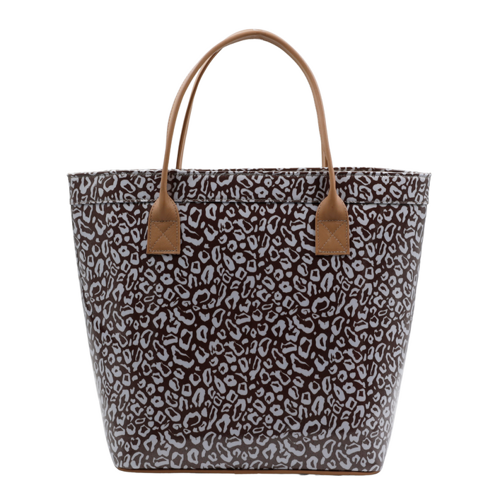 Classic Tote - African Footprint White