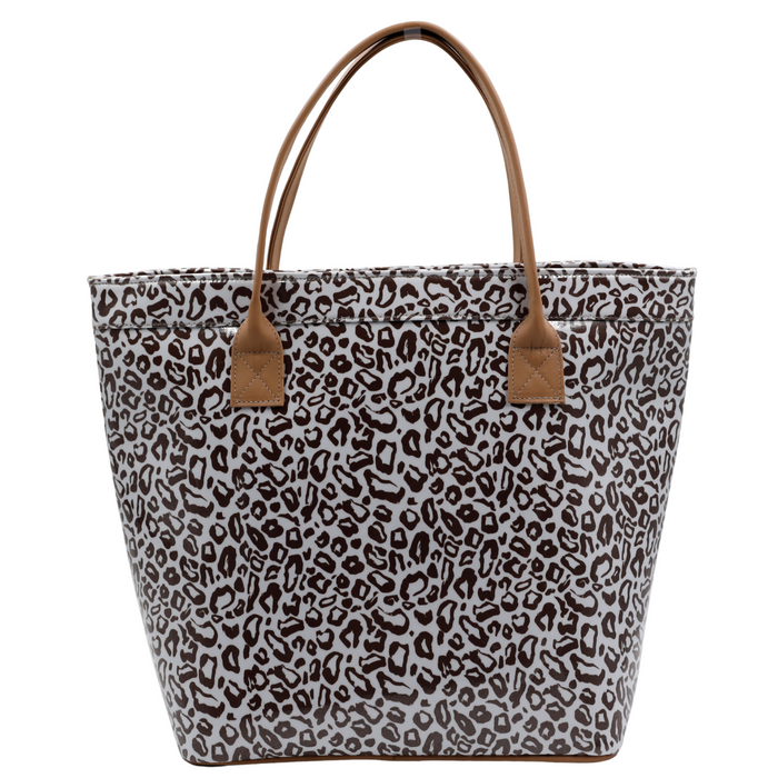 Classic Tote - African Footprint Brown