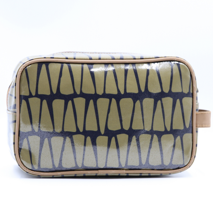 Large Toiletry Bag - Cracked Earth Khaki