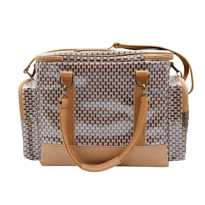 Hard Shell Cooler Box - African Tweed Brown