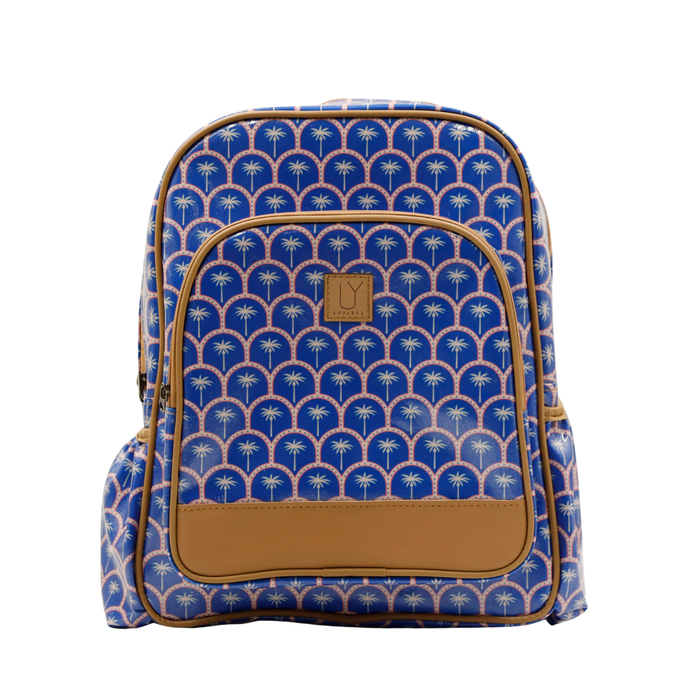 Satchel - Palm Blue
