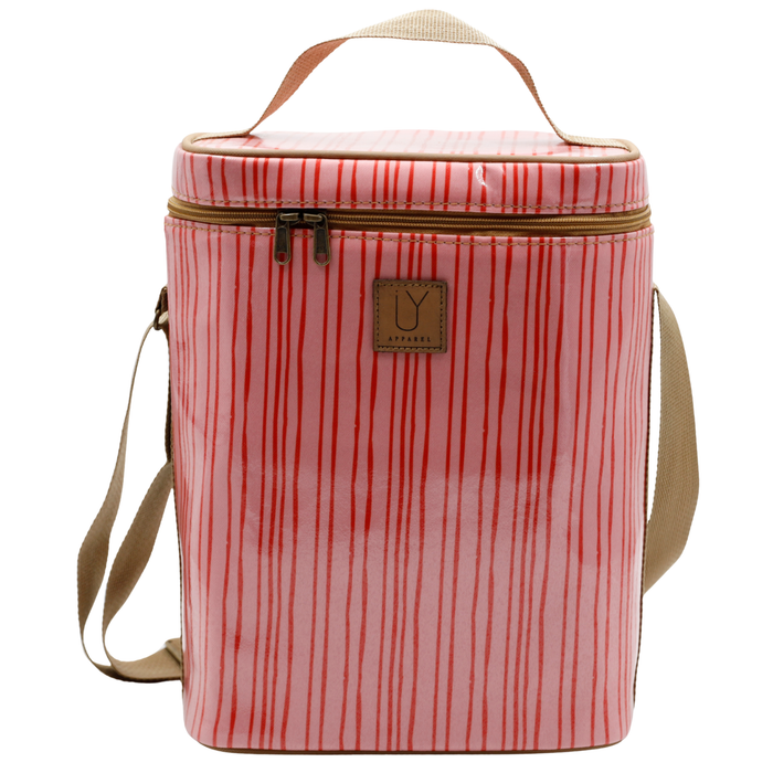 Sling Cooler - Stripe Pink