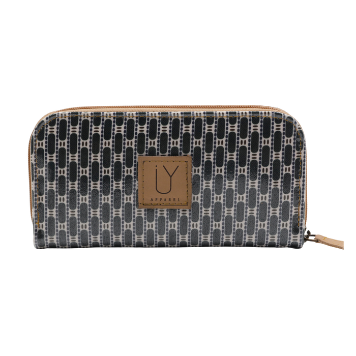 Wallet - African Tweed Green