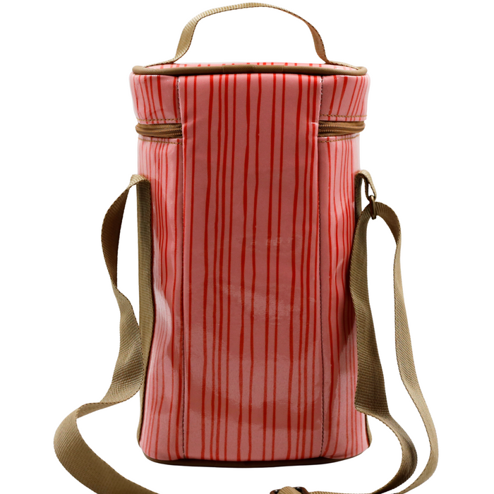 Wine Cooler - Stripe Pink