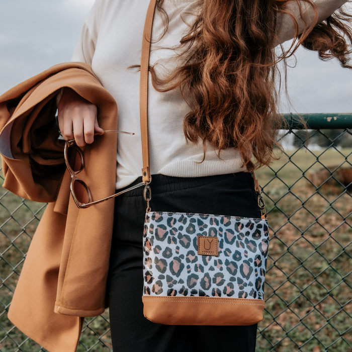 Zoey Sling - Leopard Sand