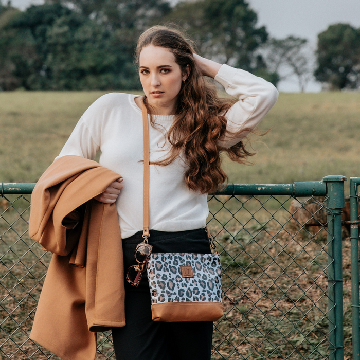 Zoey Sling - Leopard Khaki