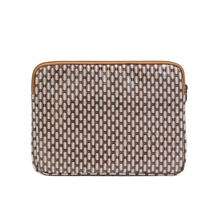 iPad Sleeve - African Tweed White