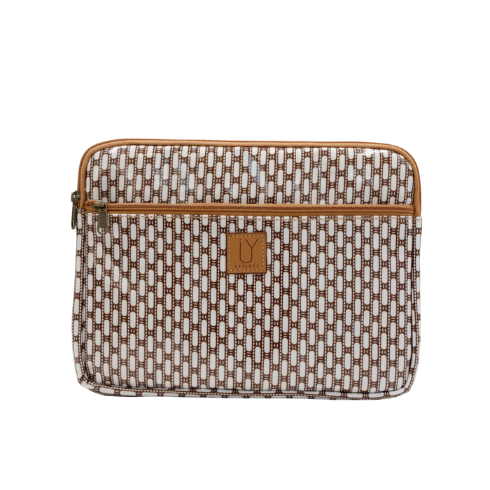 iPad Sleeve - African Tweed White