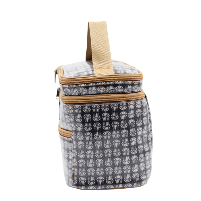 Stand Up Toiletry Bag - Protea Black