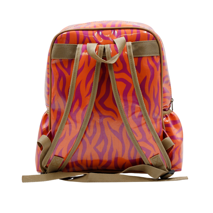 Satchel Tangerine Tiger